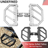 Predné stupačky Riot Floorboards pre Harley Softail Fatboy Street Bob Breakout Deluxe Low Rider Slim 2018-2022 MX pedál s opierkou na nohy