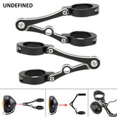 Držiak motocyklového svetlometu, svorka 39 mm - 41 mm, držiak CNC vidlicovej trubice, držiak reflektora pre Harley Cafe Racer Chopper Bobber Universal