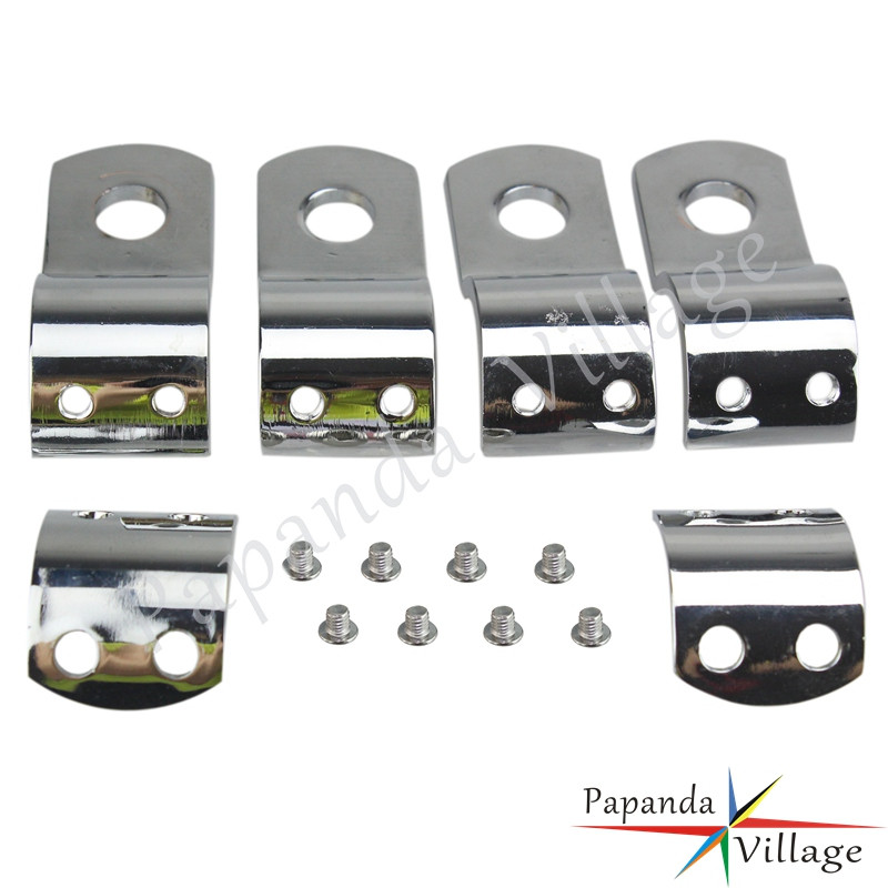 Svorky na stupačky pre motocyklové diaľnice 28 mm/32 mm/38 mm pre Harley Sportster, Honda GL1800, Yamaha, Suzuki, Kawasaki VN800