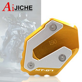 Pre YAMAHA MT-07 MT07 MT 07 FZ-07 FZ07 XSR700 XSR 700 Tracer700GT Noha stojana Predĺženie bočného stojana Podporná doska Zväčšiť
