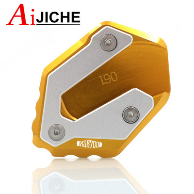 Pre YAMAHA MT-07 MT07 MT 07 FZ-07 FZ07 XSR700 XSR 700 Tracer700GT Noha stojana Predĺženie bočného stojana Podporná doska Zväčšiť