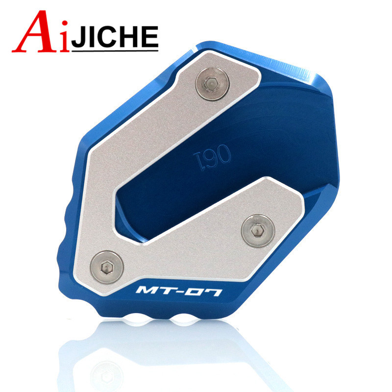 Pre YAMAHA MT-07 MT07 MT 07 FZ-07 FZ07 XSR700 XSR 700 Tracer700GT Noha stojana Predĺženie bočného stojana Podporná doska Zväčšiť