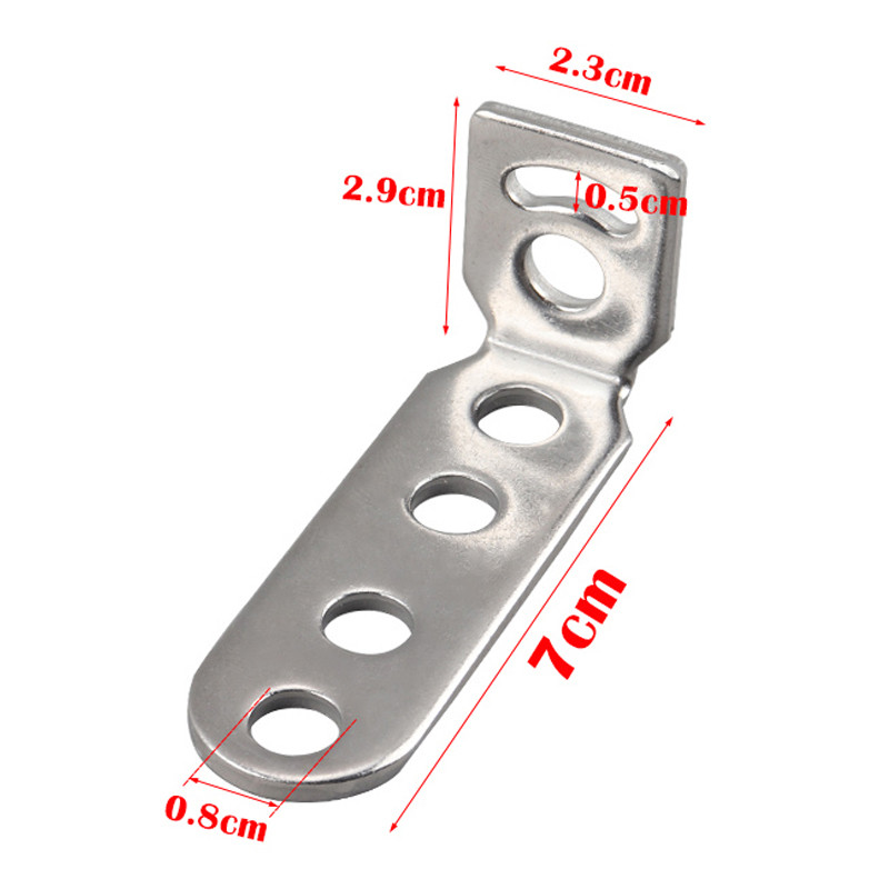Univerzálny montážny držiak pre motocyklové svetlomety spätného zrkadla, bodové svetlo, pevný držiak