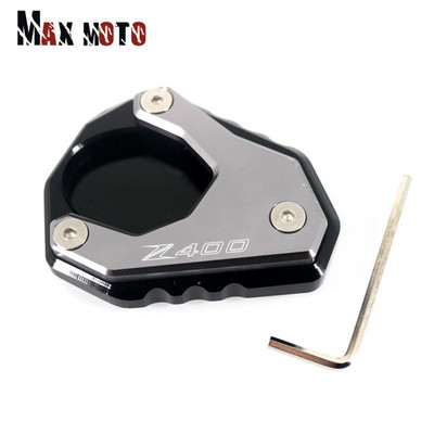 Για KAWASAKI NINJA 400 Z400 NINJA400 2018-2022 2021 Kickstand Μοτοσικλέτας Πλαϊνή βάση προέκτασης μαξιλαριού στήριξης Πλάκα μεγέθυνση