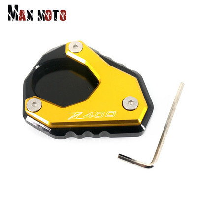 Για KAWASAKI NINJA 400 Z400 NINJA400 2018-2022 2021 Kickstand Μοτοσικλέτας Πλαϊνή βάση προέκτασης μαξιλαριού στήριξης Πλάκα μεγέθυνση