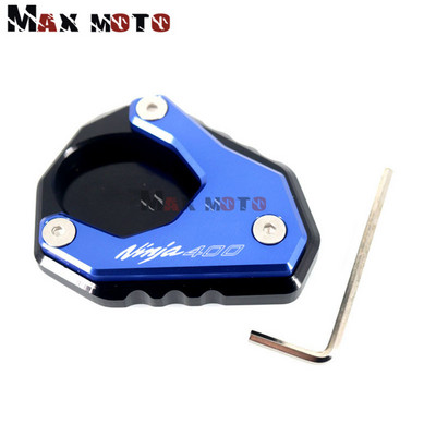 Για KAWASAKI NINJA 400 Z400 NINJA400 2018-2022 2021 Kickstand Μοτοσικλέτας Πλαϊνή βάση προέκτασης μαξιλαριού στήριξης Πλάκα μεγέθυνση