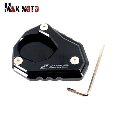 Για KAWASAKI NINJA 400 Z400 NINJA400 2018-2022 2021 Kickstand Μοτοσικλέτας Πλαϊνή βάση προέκτασης μαξιλαριού στήριξης Πλάκα μεγέθυνση