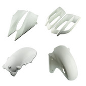 Pravý ľavý bočný panel kapotáže, bočný kryt vetracieho otvoru, predný blatník, zadná polovica pre Honda GL1800 Goldwing 2001-2011