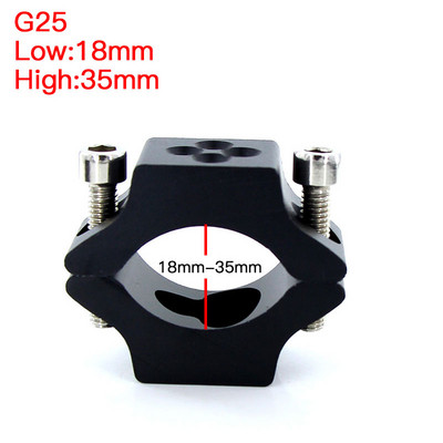 Multifunkčný upínací držiak pre upevnenie vonkajších hmlových svetiel do auta a motocykla pre externé LED svetlo/telefón/držiak/GPS/billboard