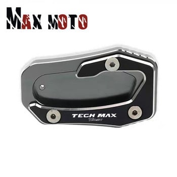 За YAMAHA Tmax Tech Max TMAX560 T MAX 560 2019 2020 2021 2022 CNC стойка за крака Странична стойка Удължителна подложка Поддържаща плоча Увеличете