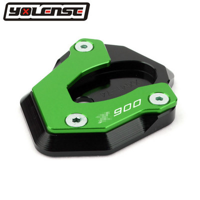 Skirta KAWASAKI Z900 Z 900 2017-2022 2021 2020 Motociklo atramos kojos šoninio stovo prailginimo pagalvėlės atraminės plokštės Padidinkite stovo dangtį