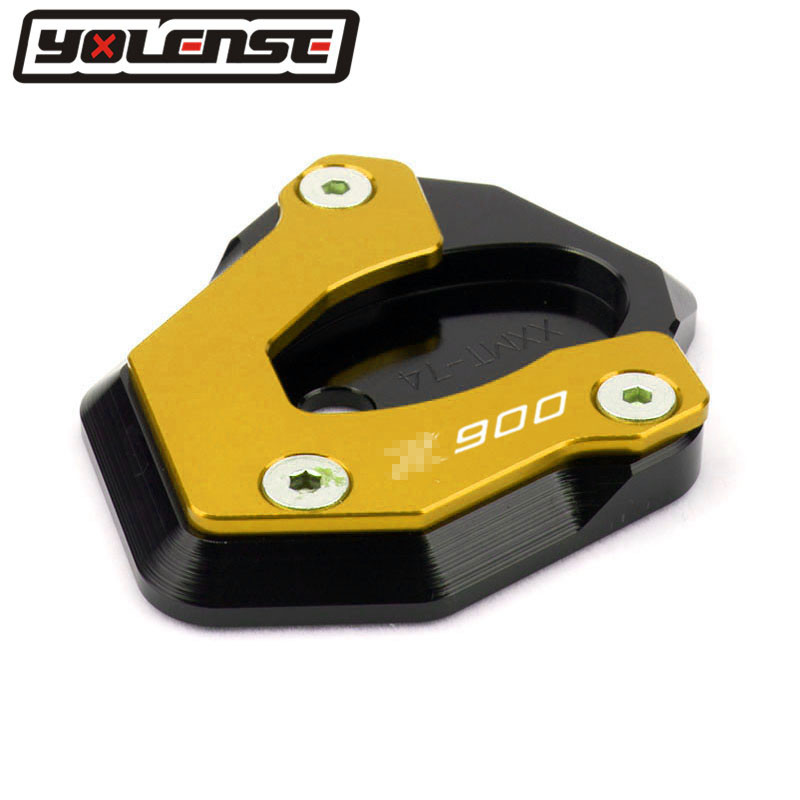 Pre KAWASAKI Z900 Z 900 2017-2022 2021 2020 Motocykel, bočný stojan, podperná doska, zväčšený kryt stojana