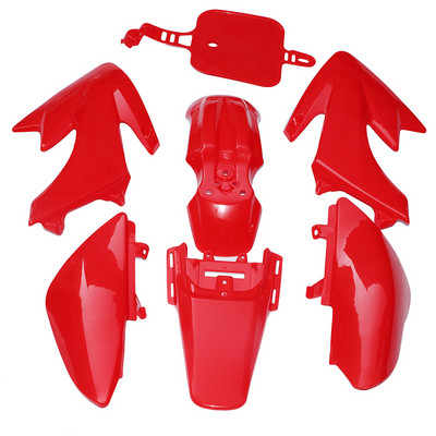 Set complet de carene din plastic Seturi de caroserie Aripa din plastic pentru HONDA XR50 CRF50 50/70/90/110/125CC Dirt Pit Dirt Bike Motocicletă din plastic