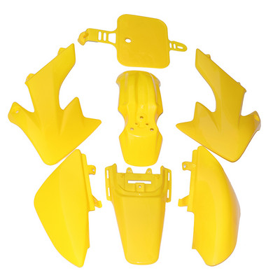 Set complet de carene din plastic Seturi de caroserie Aripa din plastic pentru HONDA XR50 CRF50 50/70/90/110/125CC Dirt Pit Dirt Bike Motocicletă din plastic
