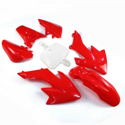 Set complet de carene din plastic Seturi de caroserie Aripa din plastic pentru HONDA XR50 CRF50 50/70/90/110/125CC Dirt Pit Dirt Bike Motocicletă din plastic