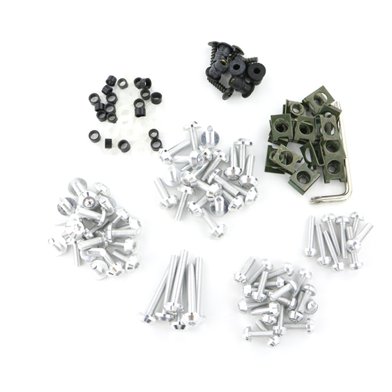 Vhodné pre BMW F650GS F700GS F800GS F800GT F800ST F800GSA G310R F800R Motocyklová hliníková súprava skrutiek a matíc na kompletnú kapotáž