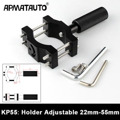 Držiak na nárazník motocykla, svorka na upevnenie svetlometu motocykla, nastaviteľný držiak LED svetla, podpera...