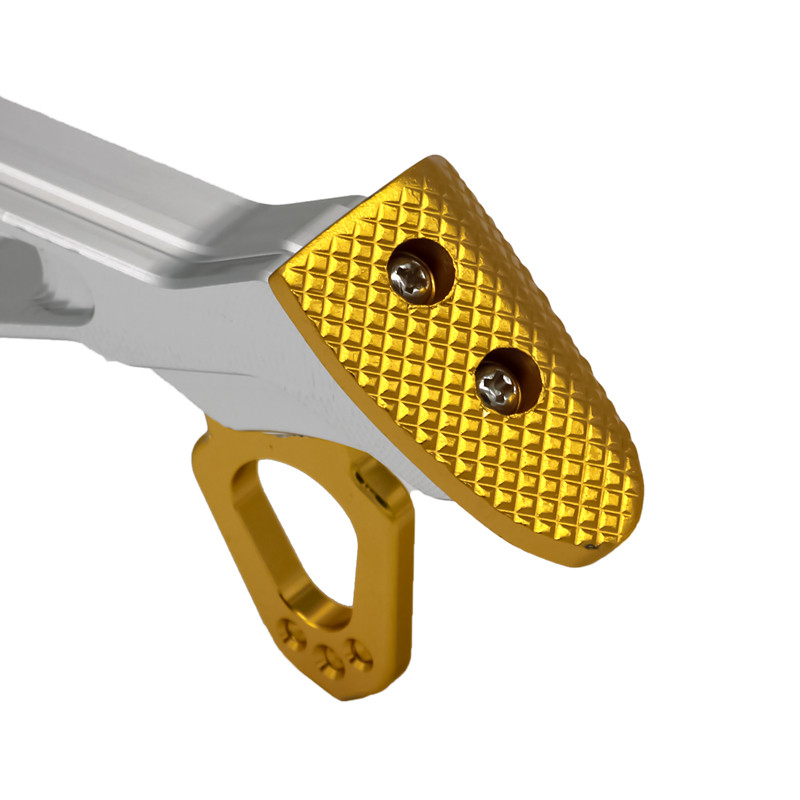 MoFlyeer CNC hliníkový zliatina motocykla stojan bočný stojan motocykel skúter pouličný štandard