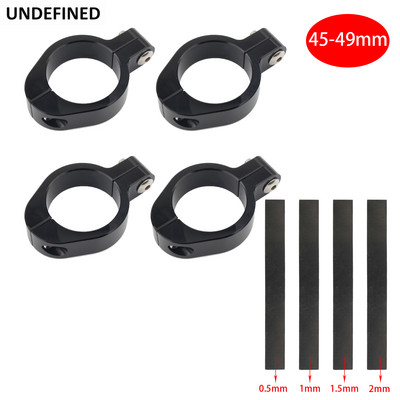 33-58 mm držiak prednej vidlice motocykla s CNC objímkou, držiak svetlometov, svorky na upevnenie svetlometov pre Harley Cafe Racer Bike Universal