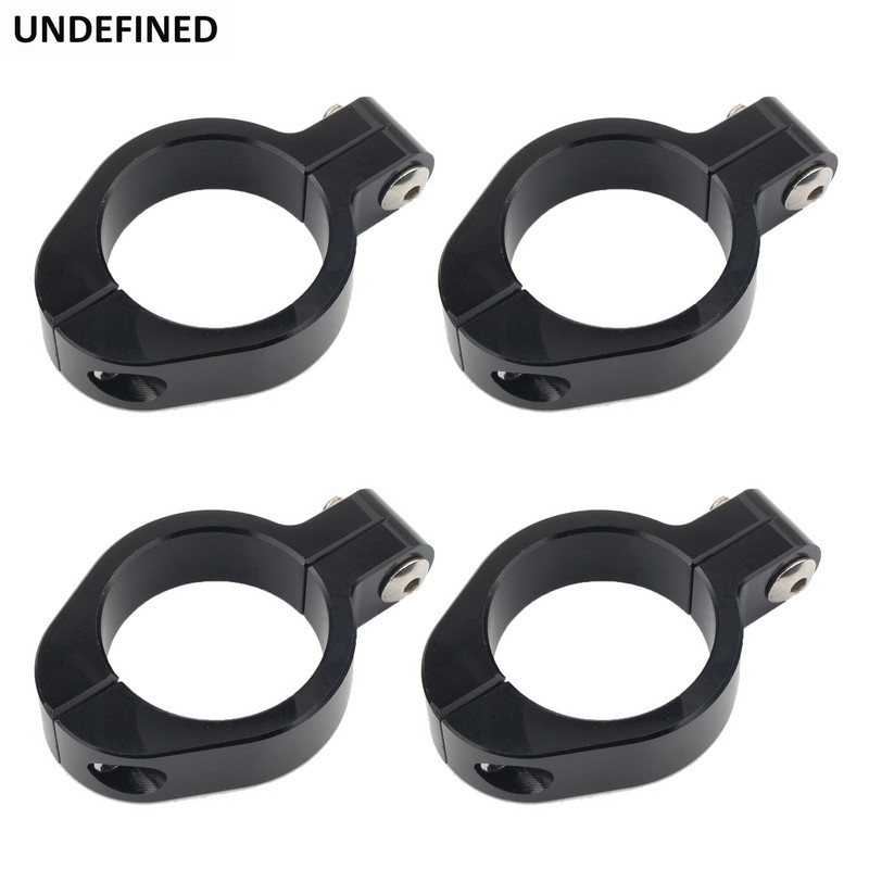 33-58 mm držiak prednej vidlice motocykla s CNC objímkou, držiak svetlometov, svorky na upevnenie svetlometov pre Harley Cafe Racer Bike Universal