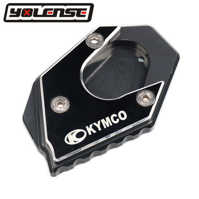 Pentru Kymco Xciting 250 300 350 400 400i 250i 300i 350i Suport pentru motociclete Picior Extensie laterala Pad Suport Placă Mărire Stand