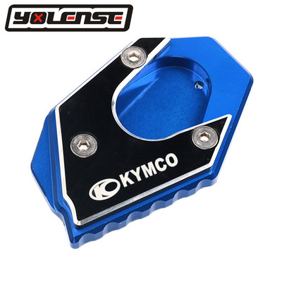 Pentru Kymco Xciting 250 300 350 400 400i 250i 300i 350i Suport pentru motociclete Picior Extensie laterala Pad Suport Placă Mărire Stand