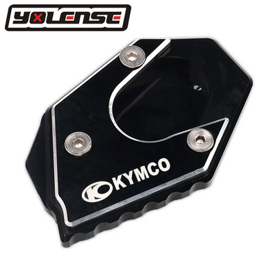 Pentru Kymco Xciting 250 300 350 400 400i 250i 300i 350i Suport pentru motociclete Picior Extensie laterala Pad Suport Placă Mărire Stand