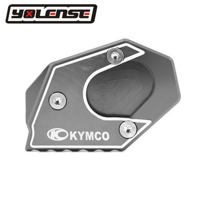 Pentru Kymco Xciting 250 300 350 400 400i 250i 300i 350i Suport pentru motociclete Picior Extensie laterala Pad Suport Placă Mărire Stand