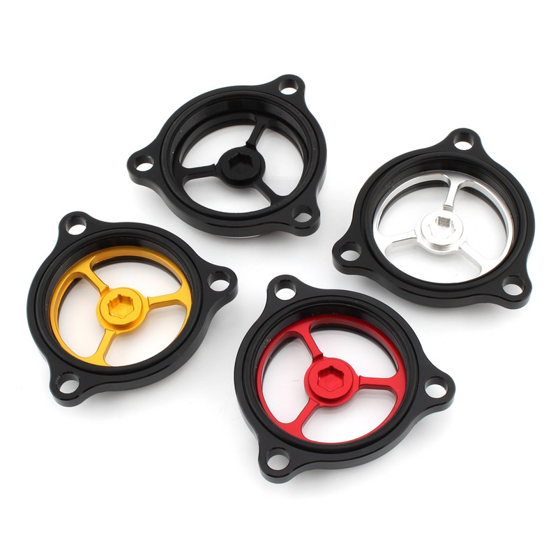 Capac transparent al filtrului de ulei de motor pentru SUZUKI DR-Z 400 ES SM DRZ400E DRZ400S DRZ400SM LTZ 400 LTR 450 Piese CNC pentru motociclete Dirt Bike