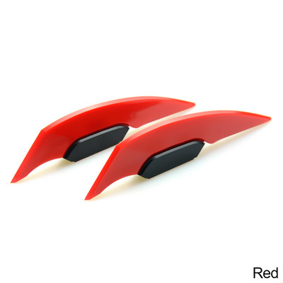 2 buc. Aripa universală pentru motocicletă, spoiler aerodinamic, spoiler lateral, autocolant aripă dinamică pentru scuter de motocicletă