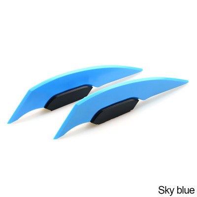 2 buc. Aripa universală pentru motocicletă, spoiler aerodinamic, spoiler lateral, autocolant aripă dinamică pentru scuter de motocicletă