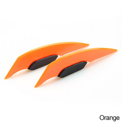 2 buc. Aripa universală pentru motocicletă, spoiler aerodinamic, spoiler lateral, autocolant aripă dinamică pentru scuter de motocicletă