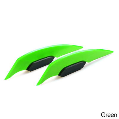 2 buc. Aripa universală pentru motocicletă, spoiler aerodinamic, spoiler lateral, autocolant aripă dinamică pentru scuter de motocicletă