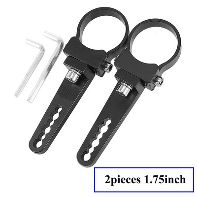 Nastaviteľné držiaky na montáž motocyklových LED reflektorov, držiak 4X4, držiak na pracovnú svetelnú trubicu pre terénne LED svetlá