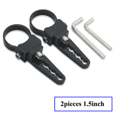 Nastaviteľné držiaky na montáž motocyklových LED reflektorov, držiak 4X4, držiak na pracovnú svetelnú trubicu pre terénne LED svetlá