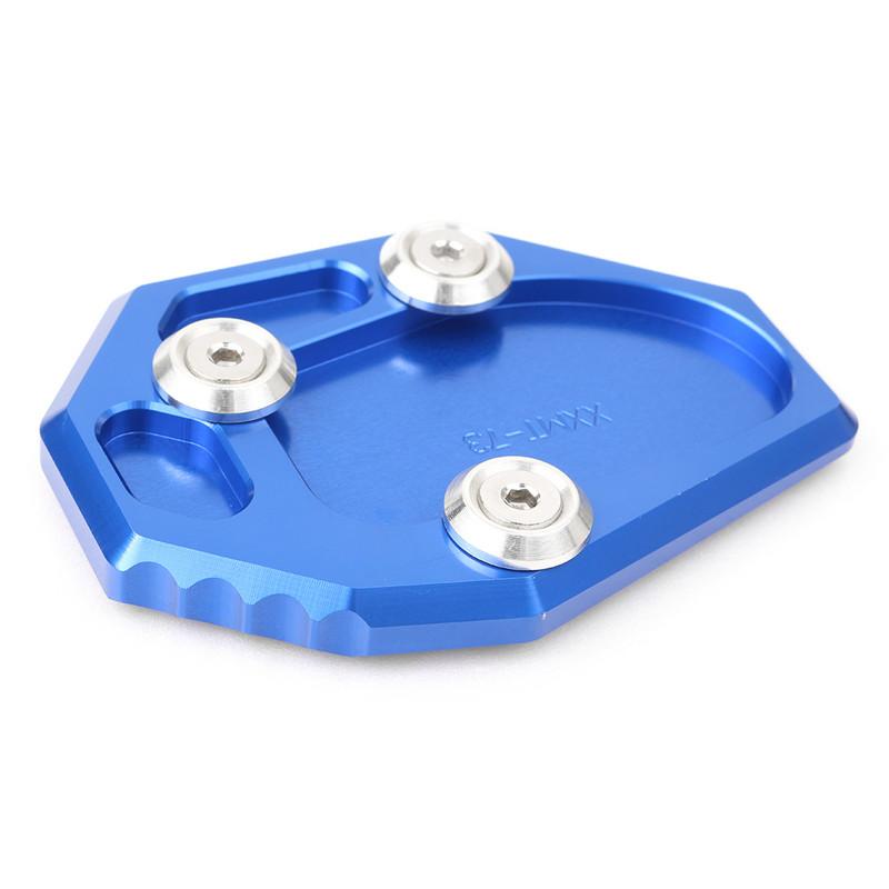 CNC podperná doska pre bočný stojan a nohy stojana pre Yamaha FZ6-S2 ABS/FZ6R /XJ6/ABS /MT-07/Moto Cage/Tracer 700/XSR700