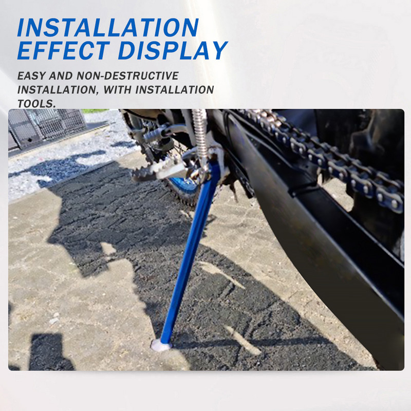 KTM-hez 125 200 250 300 350 450 500 530 EXC EXCF XC XCF XCW XCFW Hat napos TPI motorkerékpár-tartozékok Kitámasztó oldalsó állvány láb