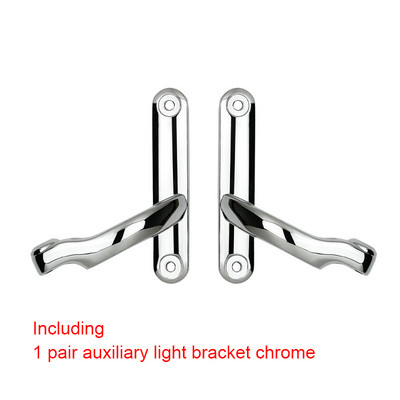 Suport pentru fară de ceață pentru motocicletă de 4,5 inci Suport pentru semnalizare de întoarcere de 4-1/2 inch Iluminare suplimentară pentru piese de cadru Street Glide FLHX 06-13