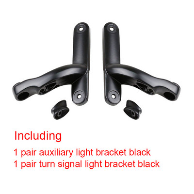 Suport pentru fară de ceață pentru motocicletă de 4,5 inci Suport pentru semnalizare de întoarcere de 4-1/2 inch Iluminare suplimentară pentru piese de cadru Street Glide FLHX 06-13