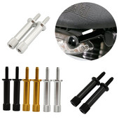 Pre Triumph Thruxton Bonneville Scrambler T100 2 ks dlhé skrutky sedadla bez náradia