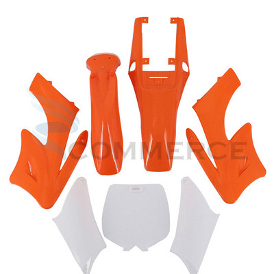 1 rinkinys didelio stiprumo plastikinių sparnų apmušalų kėbulo rinkinių, skirtų kinų 2 taktų 47cc 49cc Apollo Orion Mini Dirt Bike priedams