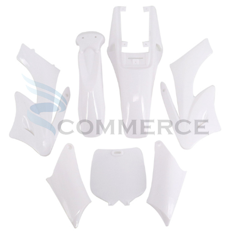 1 rinkinys didelio stiprumo plastikinių sparnų apmušalų kėbulo rinkinių, skirtų kinų 2 taktų 47cc 49cc Apollo Orion Mini Dirt Bike priedams