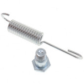 93 mm atraminio stovo spyruoklė, šoninio smūgio stovo įtempimo spyruoklė su varžtu, skirta CRF50 TTR Lifan YX Zongshen SSR purvo duobės dviračiui