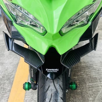 MTKRACING За KAWASAKI ZX25R ZX-25R ZX 25 R 2021 Преден обтекател Крила Аеродинамичен Комплект предпазни капаци на корпуса на крилото