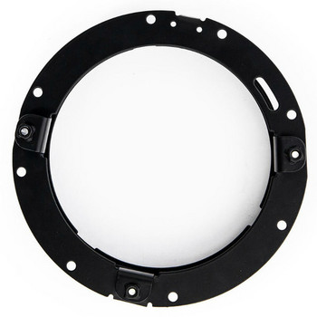 Μαύρο/Χρώμιο στρογγυλό στήριγμα δακτυλίου στήριξης προσαρμογέα προβολέων LED 7 ιντσών για Touring Softail FLD