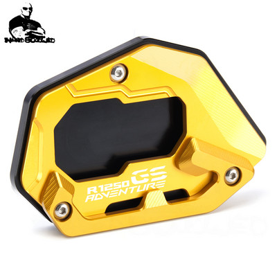 Motorkerékpár lábtartó oldalsó állvány burkolata BMW R1250GS R 1250GSA R1250 GS GSA R 1250 GS HP 2018 2019 2020 2021 motoros támasztékhoz