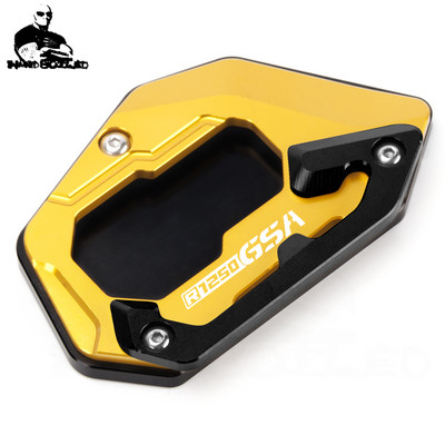 Motorkerékpár lábtartó oldalsó állvány burkolata BMW R1250GS R 1250GSA R1250 GS GSA R 1250 GS HP 2018 2019 2020 2021 motoros támasztékhoz