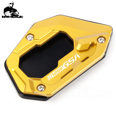 Motorkerékpár lábtartó oldalsó állvány burkolata BMW R1250GS R 1250GSA R1250 GS GSA R 1250 GS HP 2018 2019 2020 2021 motoros támasztékhoz