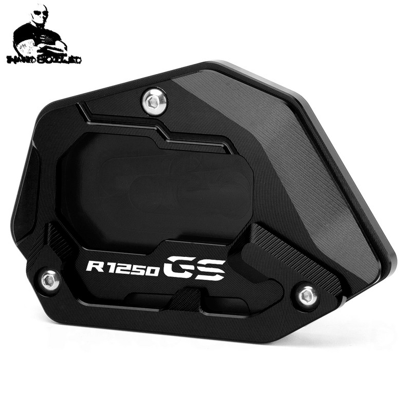 Motorkerékpár lábtartó oldalsó állvány burkolata BMW R1250GS R 1250GSA R1250 GS GSA R 1250 GS HP 2018 2019 2020 2021 motoros támasztékhoz