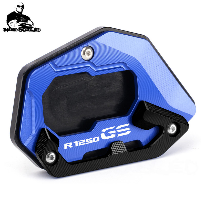 Motorkerékpár lábtartó oldalsó állvány burkolata BMW R1250GS R 1250GSA R1250 GS GSA R 1250 GS HP 2018 2019 2020 2021 motoros támasztékhoz
